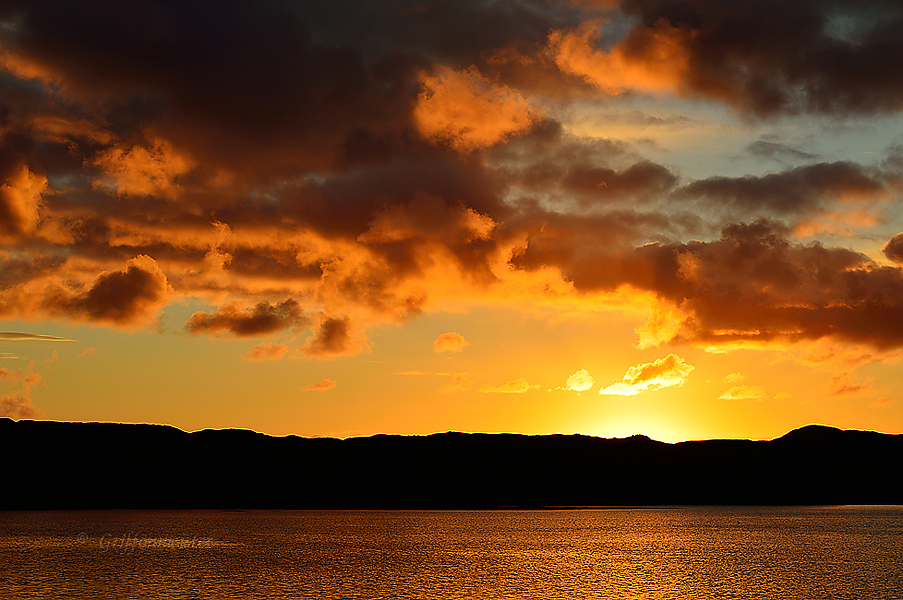 Golden Light, Arinagour, Isle of Coll.