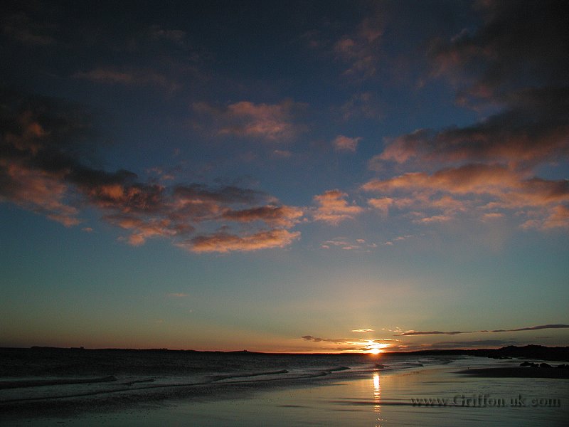 Findhorn Beach Sunrise, P9190034.