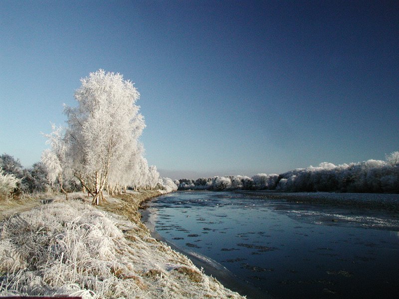 River Findhorn, Red Craig Pool, Dec 2008.