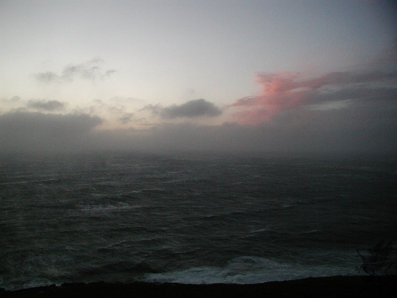 Westerly Severe Force Nine from Stoer Lighthouse.