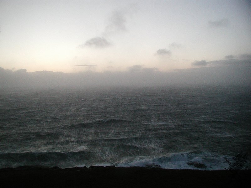 Westerly Severe Force Nine from Stoer Lighthouse.