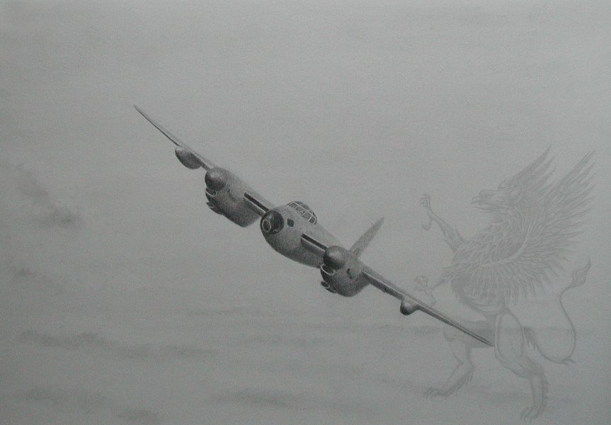 10 10ths cover, 540 Sqn Mosquito PRXIV.