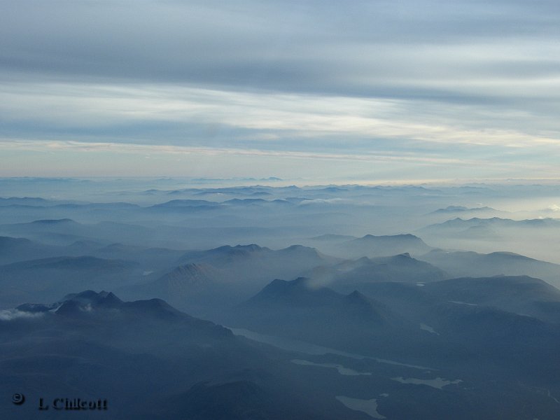 An Tealach to Ben Nevis, courtesy of Linton Chilcott, Chief Pilot Highland Airways, (Fuji S8000FD).