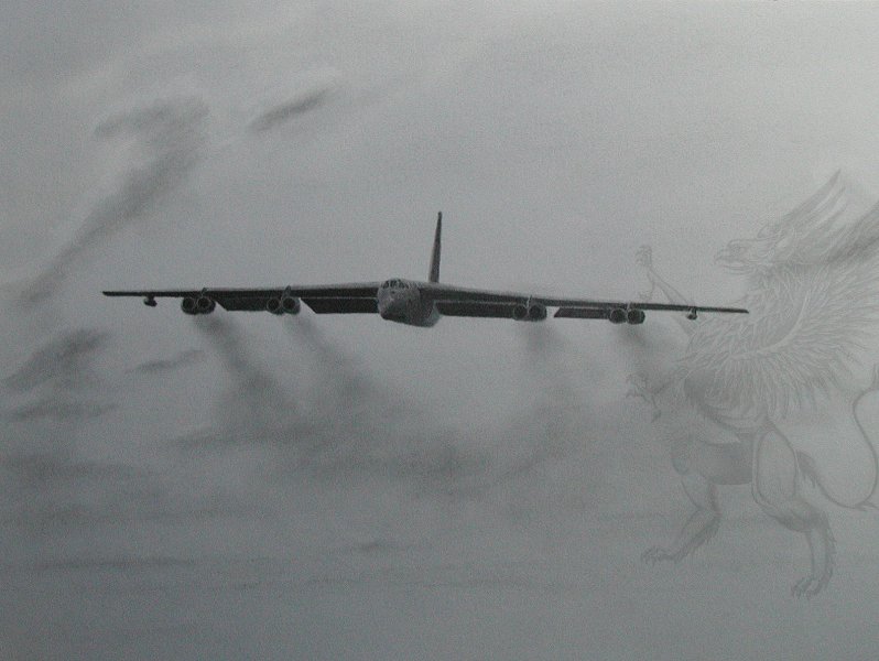 B-52, AKA the 'BUFF'.