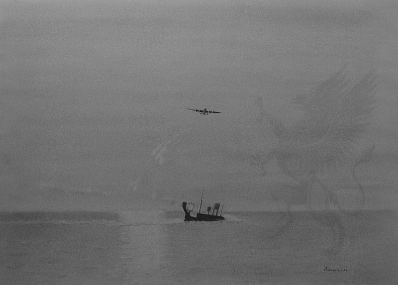 'Flares-Flares' Shackleton Mk2 and Diving 'Whisky'.