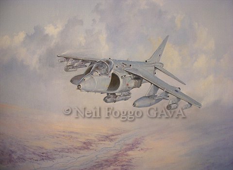 Harrier GR9, Neil Foggo, GAvA.