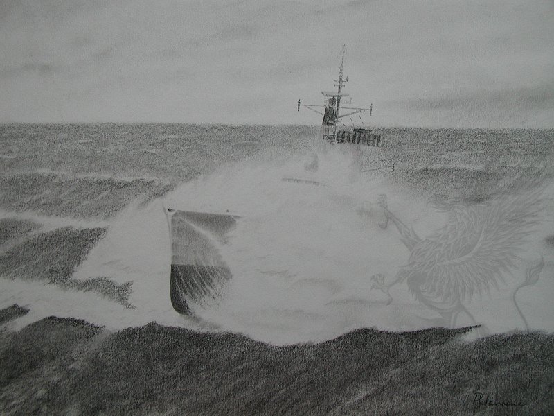 Leander Class 'Shipping it green!'