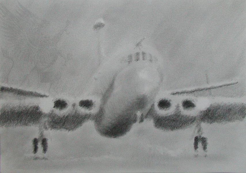 '20 flap, set power,............... rotate', homage to the end of the MK2 Service.