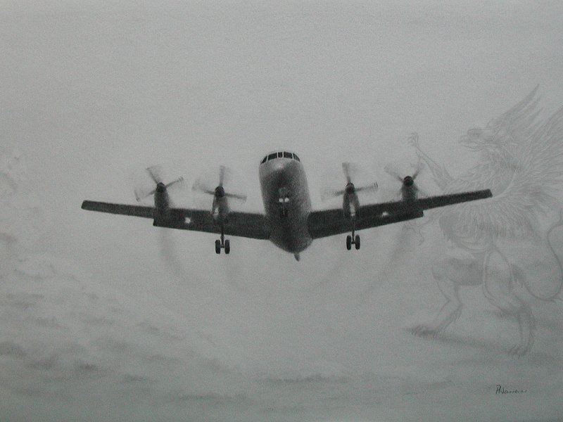 Lockheed Orion P-3.