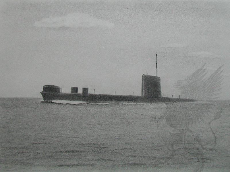 HMS Porpoise.