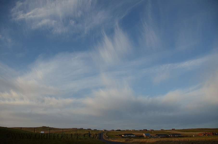 Shetland Cloudscape, March 2011.
