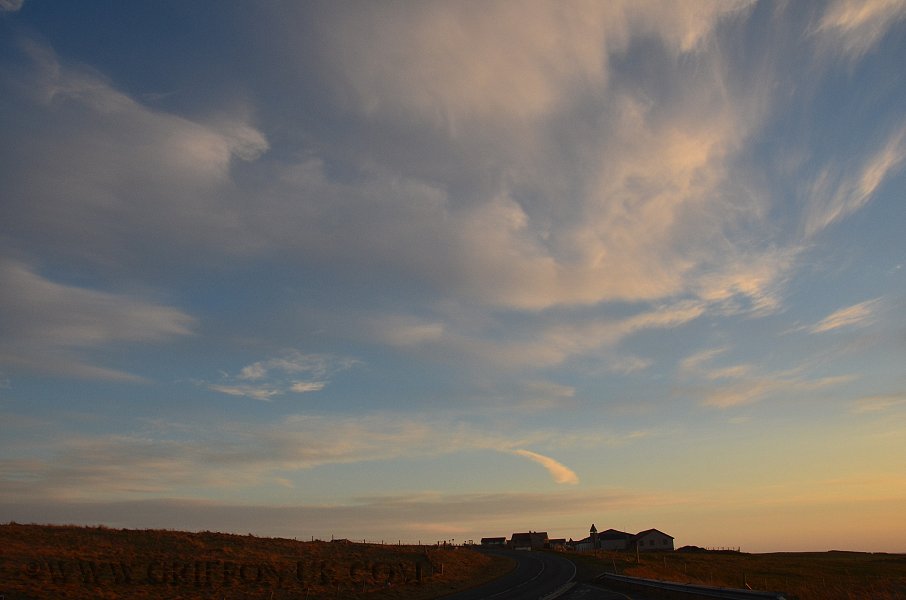 Shetland Cloudscape, March 2011.