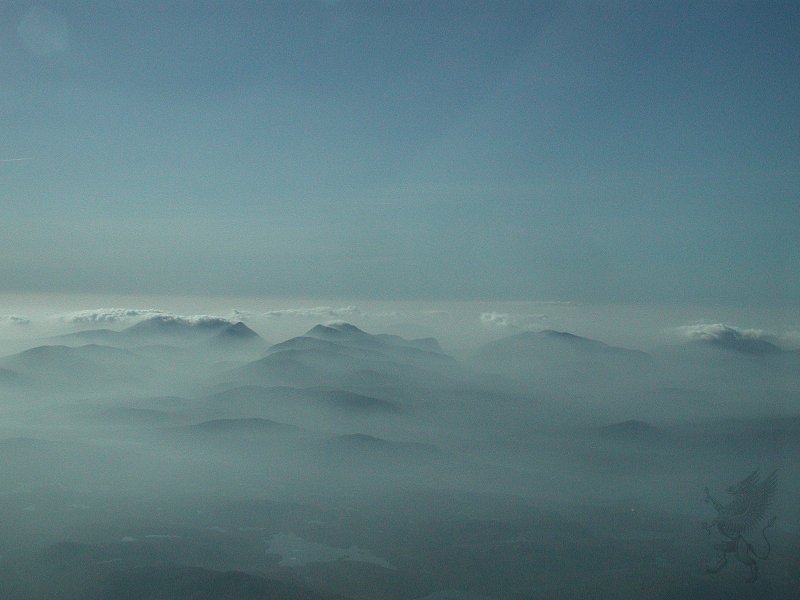 Spring haze over South Lewis.