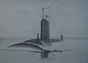 HMS Turbulent, Not for Sale.